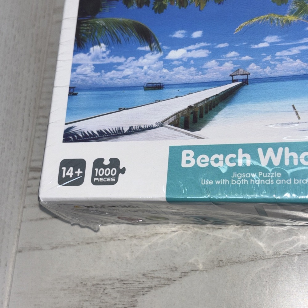 Snorain Beach Wharf 1000 Piece Jigsaw Puzzle NEW SEALED - Picture 7 of 7